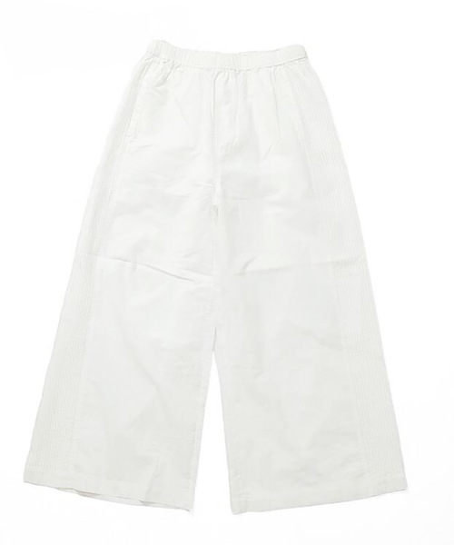 vent blanc(ヴァンブラン)の「vent blanc ヴァンブラン コットンローン サイドピンタック 切り替えパンツ(その他パンツ・レディース・ブラック/オフホワイト/インディゴブルー・FREE)」の19枚目の写真