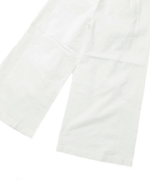 vent blanc(ヴァンブラン)の「vent blanc ヴァンブラン コットンローン サイドピンタック 切り替えパンツ(その他パンツ・レディース・ブラック/オフホワイト/インディゴブルー・FREE)」の20枚目の写真