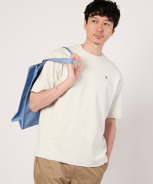 Arnold Palmer(アーノルドパーマー)の「AP エンボスロゴ Tシャツ(Tシャツ/カットソー・メンズ・グレー/ブラック/ホワイト・L/M/LL)」の3枚目の写真