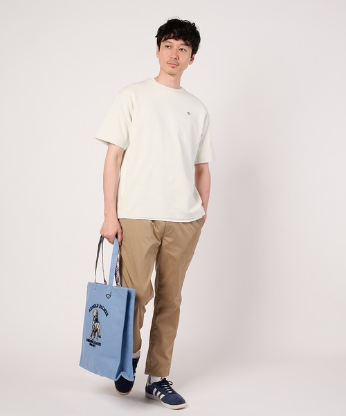 Arnold Palmer(アーノルドパーマー)の「AP エンボスロゴ Tシャツ(Tシャツ/カットソー・メンズ・グレー/ブラック/ホワイト・L/M/LL)」の7枚目の写真