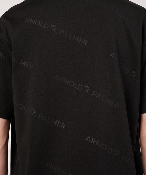 Arnold Palmer(アーノルドパーマー)の「AP エンボスロゴ Tシャツ(Tシャツ/カットソー・メンズ・グレー/ブラック/ホワイト・L/M/LL)」の14枚目の写真