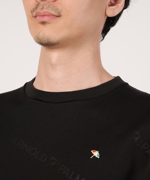 Arnold Palmer(アーノルドパーマー)の「AP エンボスロゴ Tシャツ(Tシャツ/カットソー・メンズ・グレー/ブラック/ホワイト・L/M/LL)」の11枚目の写真