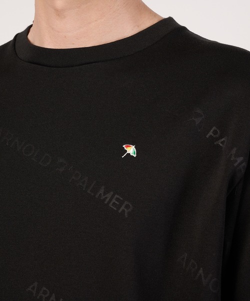 Arnold Palmer(アーノルドパーマー)の「AP エンボスロゴ Tシャツ(Tシャツ/カットソー・メンズ・グレー/ブラック/ホワイト・L/M/LL)」の12枚目の写真