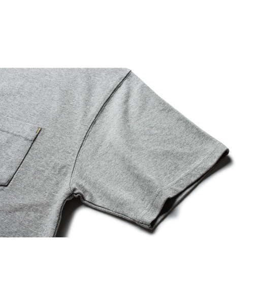 THE RESQ（ザーレスキュー）の「CLASSIC POCKET TEE [MELANGE GREY]（Tシャツ/カットソー・メンズ・その他・MEDIUM/LARGE/X-LARGE）」の5枚目の写真