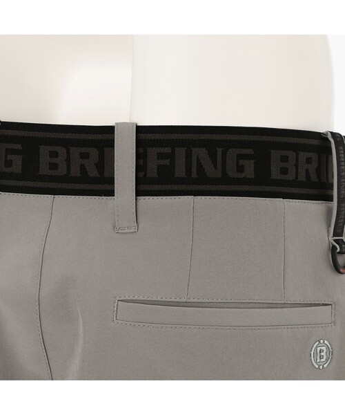 BRIEFING(ブリーフィング)の「【BRIEFING GOLF/ブリーフィングゴルフ】MEN’S COOLCORE LOGO ELASTIC SHORT PANTS(その他パンツ・メンズ・ベージュ/グレー/ブラック・M/L/XL)」の9枚目の写真