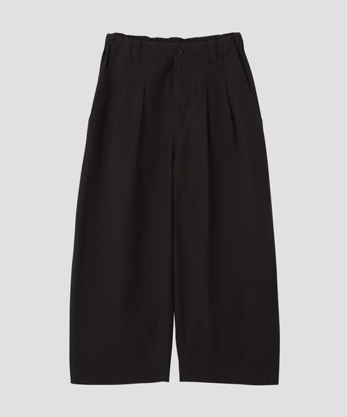 MHL.(エムエイチエル)の「LIGHTWEIGHT COTTON NYLON TWILL(その他パンツ・レディース・ボルドー/ブラック・1/0/3/2)」の4枚目の写真