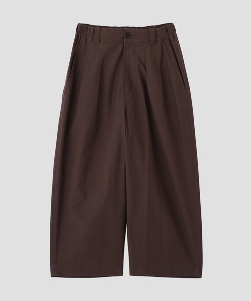 MHL.(エムエイチエル)の「LIGHTWEIGHT COTTON NYLON TWILL(その他パンツ・レディース・ボルドー/ブラック・1/0/3/2)」の8枚目の写真