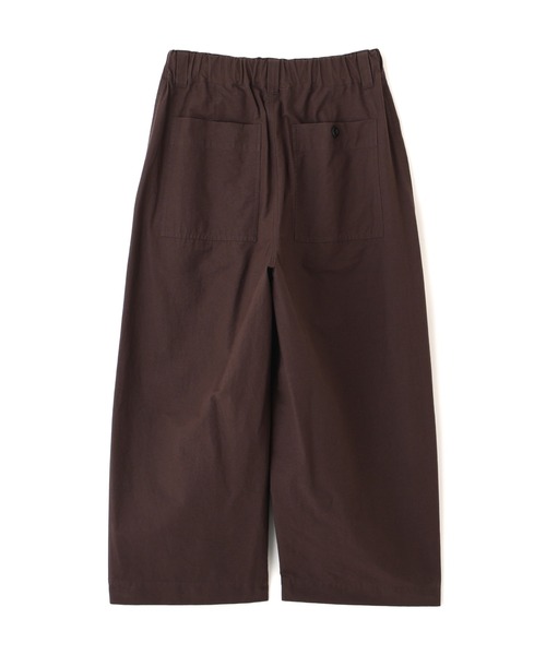 MHL.(エムエイチエル)の「LIGHTWEIGHT COTTON NYLON TWILL(その他パンツ・レディース・ボルドー/ブラック・1/0/3/2)」の9枚目の写真