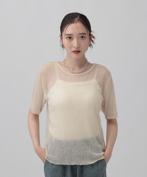 LEPSIM | シアープリーツデザインSS　839831(Tシャツ/カットソー)