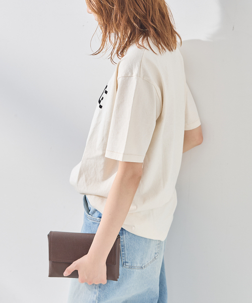 MIXTA(ミクスタ)の「《追加》MIXTA/ミクスタ 別注 BALANCE CREW Tシャツ(Tシャツ/カットソー・レディース・アイボリー・MEDIUM)」の6枚目の写真