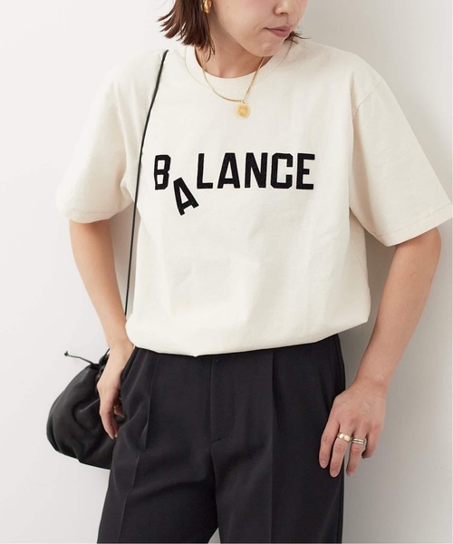 MIXTA(ミクスタ)の「《追加》MIXTA/ミクスタ 別注 BALANCE CREW Tシャツ(Tシャツ/カットソー・レディース・アイボリー・MEDIUM)」の12枚目の写真