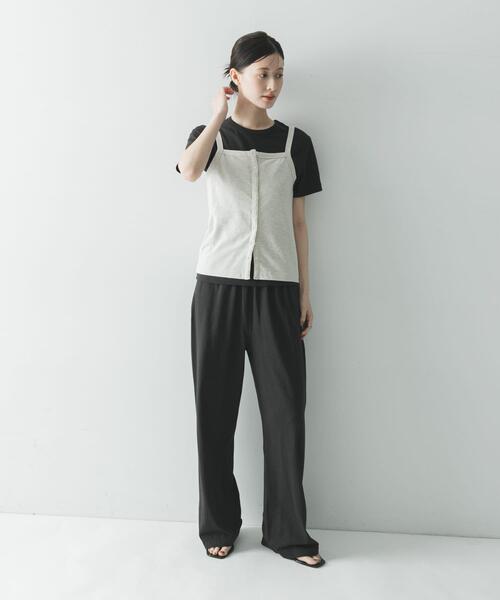 ONIT(オニット)の「『別注』onit×URBAN RESEARCH キャミソールトップス(キャミソール・レディース・オートミール/ブラック/ラベンダー・2/1)」の22枚目の写真