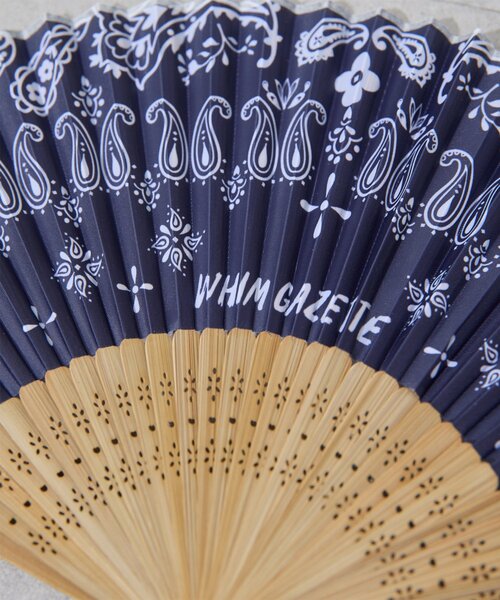 Whim Gazette(ウィムガゼット)の「扇子(和装小物・レディース・ネイビー/ベージュ・FREE)」の14枚目の写真