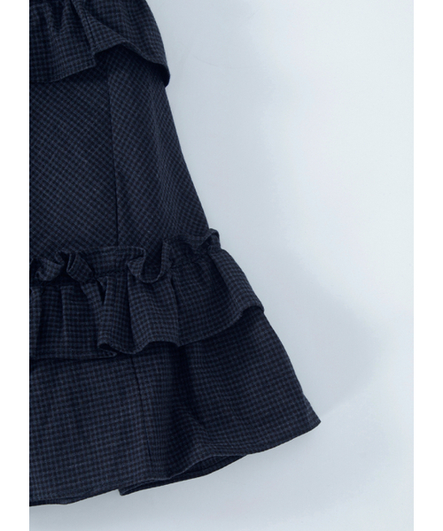 ASON(アズオン)の「CHECK KANGKANG MIDI SKIRT / NAVY(スカート・レディース・その他・FREE)」の6枚目の写真