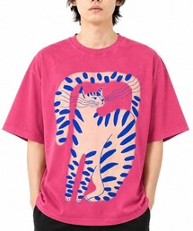 アートプリントオーバーサイズTシャツ