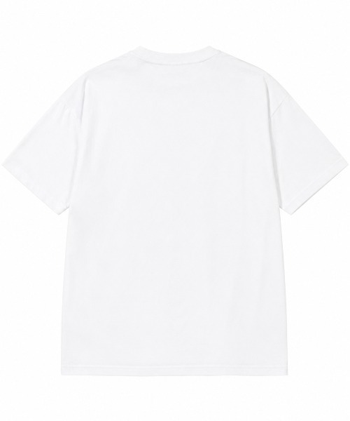 FreeZone(フリーゾーン)の「アートプリントオーバーサイズTシャツ(Tシャツ/カットソー・メンズ・ブラック/ピンク/ホワイト・F)」の5枚目の写真