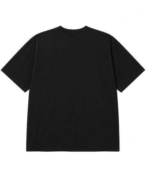 FreeZone(フリーゾーン)の「アートプリントオーバーサイズTシャツ(Tシャツ/カットソー・メンズ・ブラック/ピンク/ホワイト・F)」の7枚目の写真