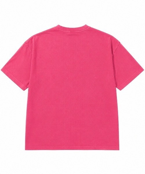 FreeZone(フリーゾーン)の「アートプリントオーバーサイズTシャツ(Tシャツ/カットソー・メンズ・ブラック/ピンク/ホワイト・F)」の9枚目の写真