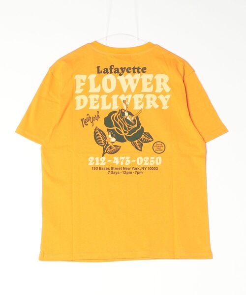 LFYT(エルエフワイティー)の「LFYT ラファイエット【Lafayette】- 半袖Tシャツ【FLOWER DELIVERY TEE LS260114】(Tシャツ/カットソー・メンズ・イエロー/チャコール/ホワイト・X-LARGE/LARGE/MEDIUM/XX-LARGE/SMALL)」の17枚目の写真