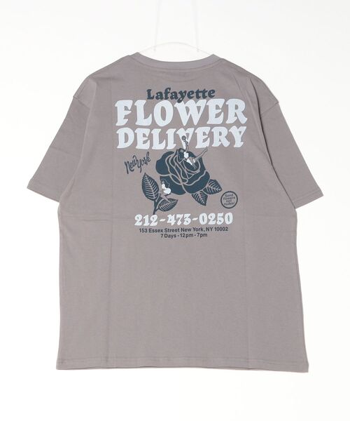 LFYT(エルエフワイティー)の「LFYT ラファイエット【Lafayette】- 半袖Tシャツ【FLOWER DELIVERY TEE LS260114】(Tシャツ/カットソー・メンズ・イエロー/チャコール/ホワイト・X-LARGE/LARGE/MEDIUM/XX-LARGE/SMALL)」の19枚目の写真