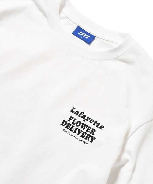 LFYT(エルエフワイティー)の「LFYT ラファイエット【Lafayette】- 半袖Tシャツ【FLOWER DELIVERY TEE LS260114】(Tシャツ/カットソー・メンズ・イエロー/チャコール/ホワイト・X-LARGE/LARGE/MEDIUM/XX-LARGE/SMALL)」の10枚目の写真