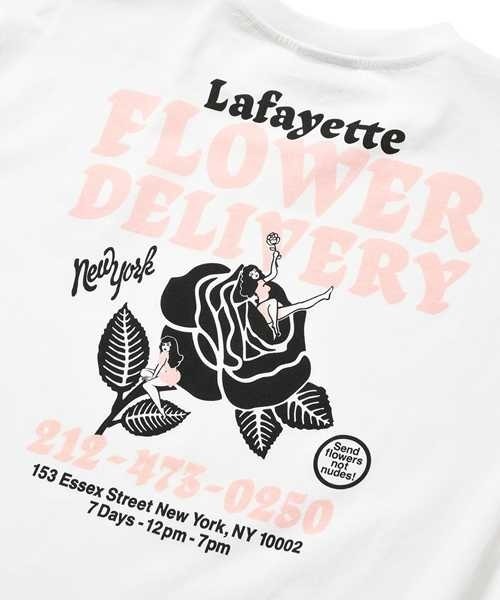 LFYT(エルエフワイティー)の「LFYT ラファイエット【Lafayette】- 半袖Tシャツ【FLOWER DELIVERY TEE LS260114】(Tシャツ/カットソー・メンズ・イエロー/チャコール/ホワイト・X-LARGE/LARGE/MEDIUM/XX-LARGE/SMALL)」の11枚目の写真