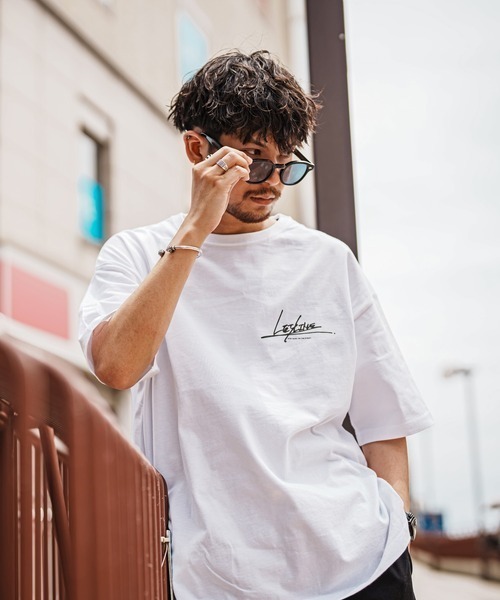 Leyline(レイライン)の「【Leyline】ビッグシルエットTシャツ「b/s street tee」(Tシャツ/カットソー・メンズ・ブラック/ホワイト・LARGE/X-LARGE)」の1枚目の写真
