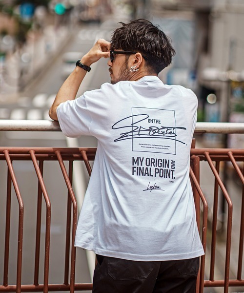 Leyline(レイライン)の「【Leyline】ビッグシルエットTシャツ「b/s street tee」(Tシャツ/カットソー・メンズ・ブラック/ホワイト・LARGE/X-LARGE/MEDIUM)」の3枚目の写真