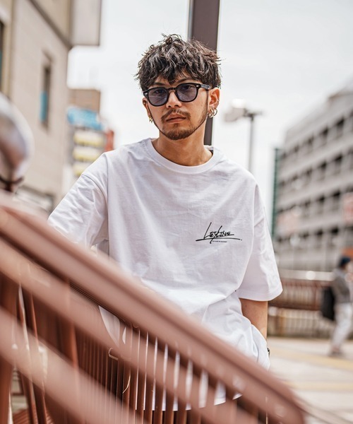 Leyline(レイライン)の「【Leyline】ビッグシルエットTシャツ「b/s street tee」(Tシャツ/カットソー・メンズ・ブラック/ホワイト・LARGE/X-LARGE/MEDIUM)」の5枚目の写真