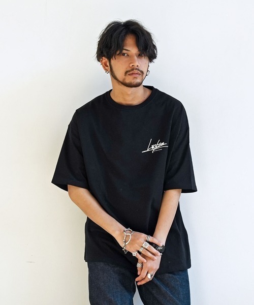 Leyline(レイライン)の「【Leyline】ビッグシルエットTシャツ「b/s street tee」(Tシャツ/カットソー・メンズ・ブラック/ホワイト・LARGE/X-LARGE/MEDIUM)」の9枚目の写真