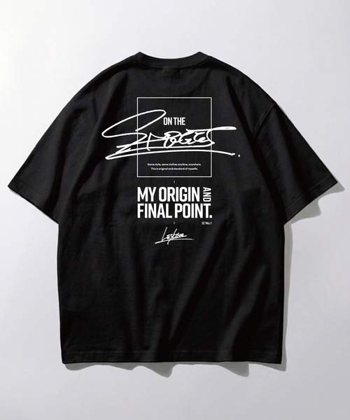 Leyline(レイライン)の「【Leyline】ビッグシルエットTシャツ「b/s street tee」(Tシャツ/カットソー・メンズ・ブラック/ホワイト・LARGE/X-LARGE/MEDIUM)」の14枚目の写真