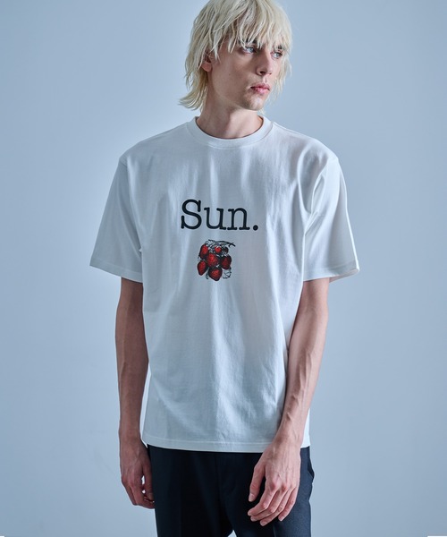 FRUIT OF THE LOOM(フルーツオブザルーム)の「FTL×TODAY EDITION 7fruit 7days Tシャツ(Tシャツ/カットソー・メンズ・オレンジ/サックスブルー/レッド/イエロー/グリーン/パープル/ブルー・XL/L/M)」の11枚目の写真