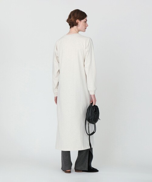 DANTON(ダントン)の「【別注】DANTON / ロングスリーブ ワンピース(ワンピース・レディース・ナチュラル/ブラック・ONE SIZE)」の13枚目の写真