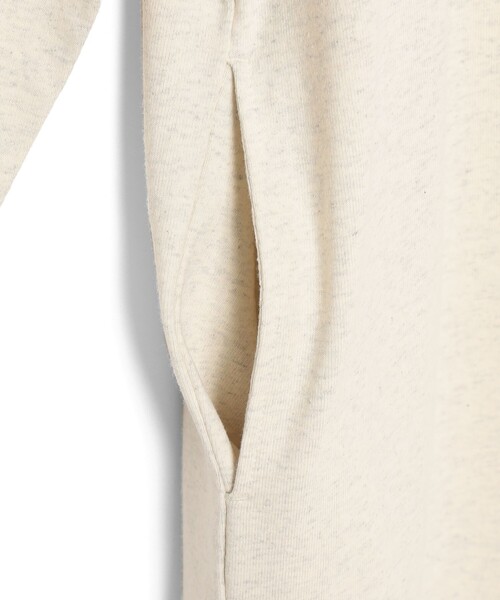 DANTON(ダントン)の「【別注】DANTON / ロングスリーブ ワンピース(ワンピース・レディース・ナチュラル/ブラック・ONE SIZE)」の4枚目の写真