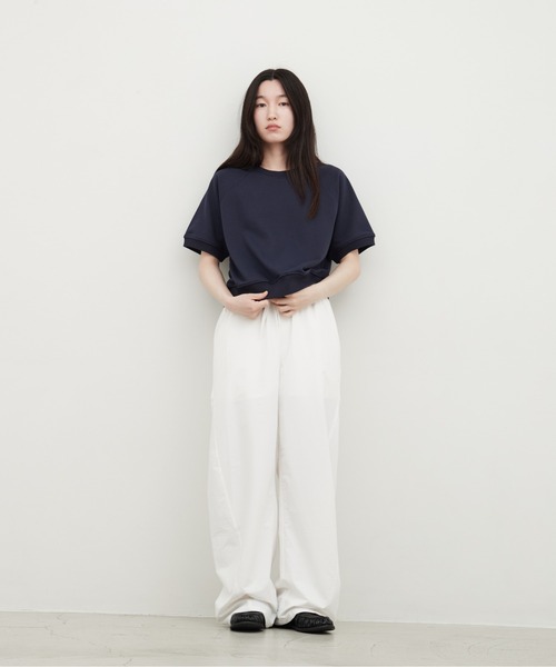 OFROOM(オフルーム)の「Nylon Curve Pants|ナイロンカーブパンツ(その他パンツ・レディース・ブルー/ネイビー/ブラック/ホワイト・MEDIUM/SMALL)」の13枚目の写真