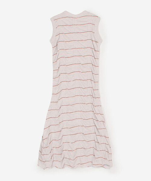 Bshop（ビショップ）の「MEYAME | コットン ボーダー スリーブレスワンピース WOMEN（ワンピース・レディース・グレー系その他/ブラック系その他・F）」の4枚目の写真