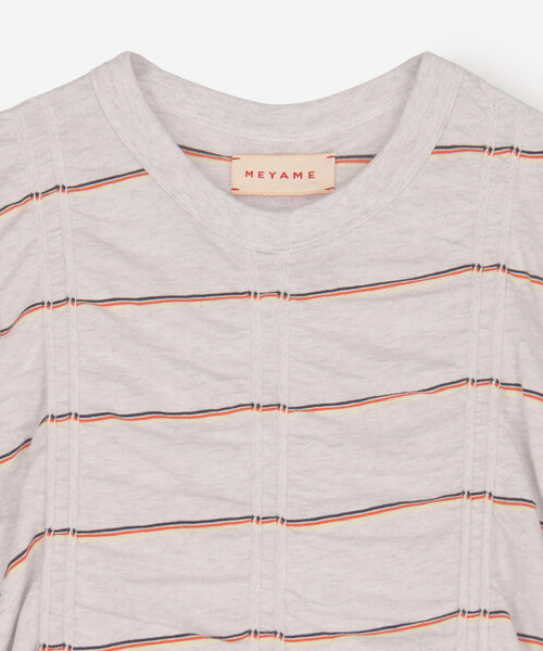 Bshop（ビショップ）の「MEYAME | コットン ボーダー スリーブレスワンピース WOMEN（ワンピース・レディース・グレー系その他/ブラック系その他・F）」の5枚目の写真