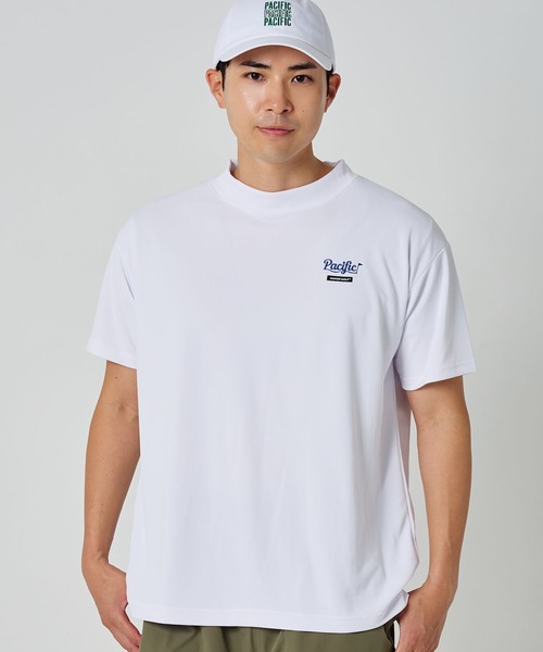 Pacific GOLF CLUB(パシフィックゴルフクラブ)の「NAKED GOLF × PGC MOCK S/S(Tシャツ/カットソー・メンズ・ブラック/ホワイト・XL/L/M)」の7枚目の写真