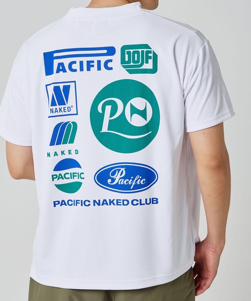 Pacific GOLF CLUB(パシフィックゴルフクラブ)の「NAKED GOLF × PGC MOCK S/S(Tシャツ/カットソー・メンズ・ブラック/ホワイト・XL/L/M)」の9枚目の写真