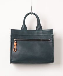 MANIUNO（マニウノ）の「MANIUNO(マニウノ) Oil leather 　レザースクエアミニトート（M）（トートバッグ）」