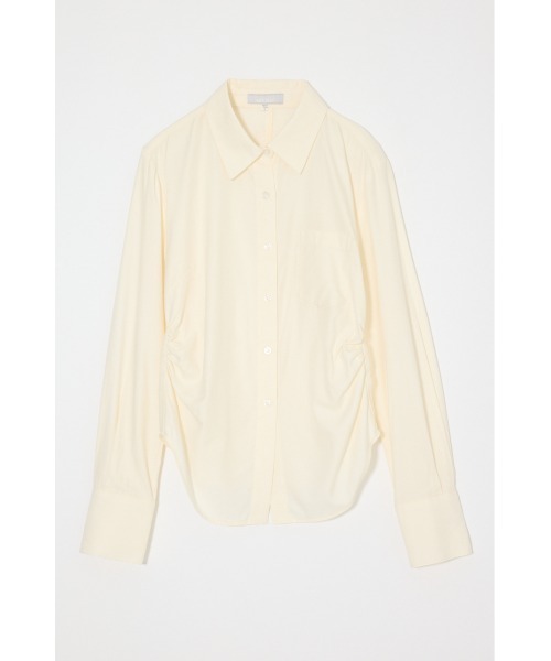 MOUSSY(マウジー)の「【26年AW新作】WAIST FIT シャツ(シャツ/ブラウス・レディース・ブルー系その他/ブルー/ホワイト/ブラウン系その他・FREE)」の2枚目の写真