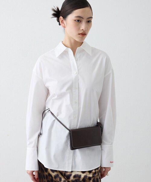 THE PAUSE（ザ ポーズ）の「【THE PAUSE】刺繍シャツ（シャツ/ブラウス・レディース・ブルー/オフホワイト・FREE）」の15枚目の写真