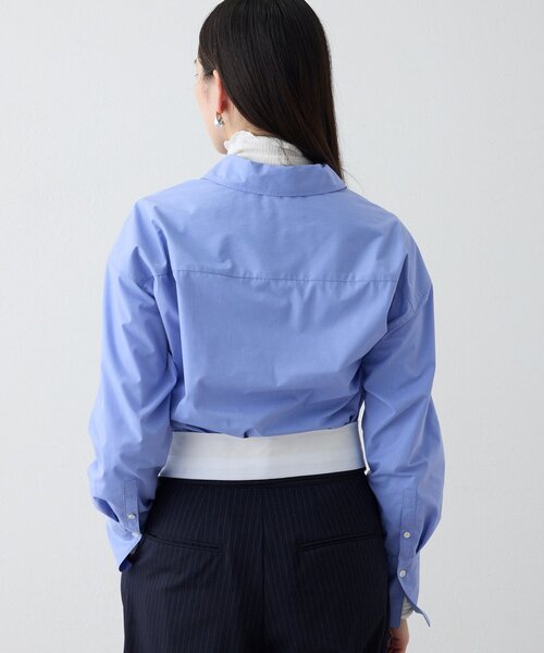 THE PAUSE（ザ ポーズ）の「【THE PAUSE】刺繍シャツ（シャツ/ブラウス・レディース・ブルー/オフホワイト・FREE）」の21枚目の写真