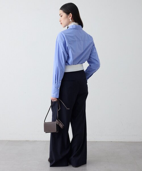 THE PAUSE（ザ ポーズ）の「【THE PAUSE】刺繍シャツ（シャツ/ブラウス・レディース・ブルー/オフホワイト・FREE）」の20枚目の写真
