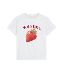 Favored Strawberry T-shirt White