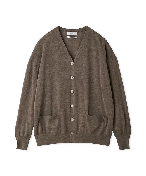 Mila Owen（ミラオーウェン）の「wool100％ハイゲージカーディガン（カーディガン/ボレロ・レディース・モカ/ボルドー/グレー・F）」の13枚目の写真