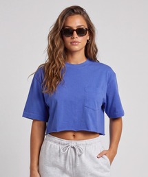 【T22】【CAMBER/キャンバー】CAMBER MAX WEIGHT CROP POCKET TEE CAM302C