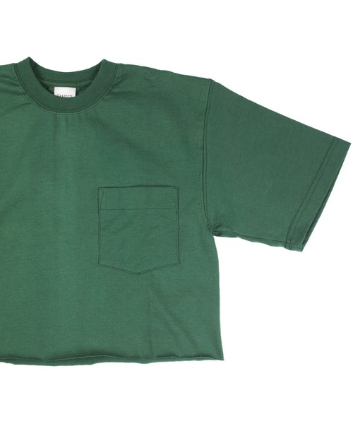 CAMBER（キャンバー）の「【T22】【CAMBER/キャンバー】CAMBER MAX WEIGHT CROP POCKET TEE CAM302C（Tシャツ/カットソー・レディース・グレー/ブラック/レッド/ゴールド/ロイヤルブルー/グリーン/マルーン/ホワイト・MEDIUM/SMALL）」の12枚目の写真