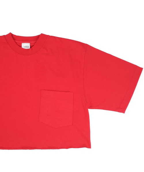 CAMBER（キャンバー）の「【T22】【CAMBER/キャンバー】CAMBER MAX WEIGHT CROP POCKET TEE CAM302C（Tシャツ/カットソー・レディース・グレー/ブラック/レッド/ゴールド/ロイヤルブルー/グリーン/マルーン/ホワイト・MEDIUM/SMALL）」の14枚目の写真