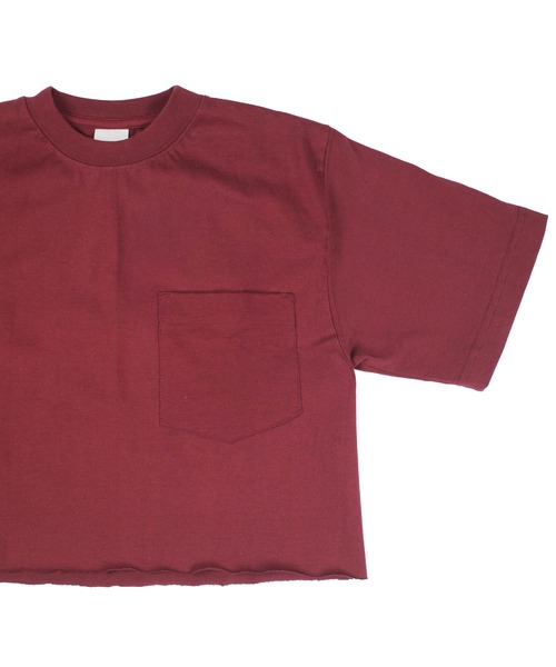 CAMBER（キャンバー）の「【T22】【CAMBER/キャンバー】CAMBER MAX WEIGHT CROP POCKET TEE CAM302C（Tシャツ/カットソー・レディース・グレー/ブラック/レッド/ゴールド/ロイヤルブルー/グリーン/マルーン/ホワイト・MEDIUM/SMALL）」の15枚目の写真